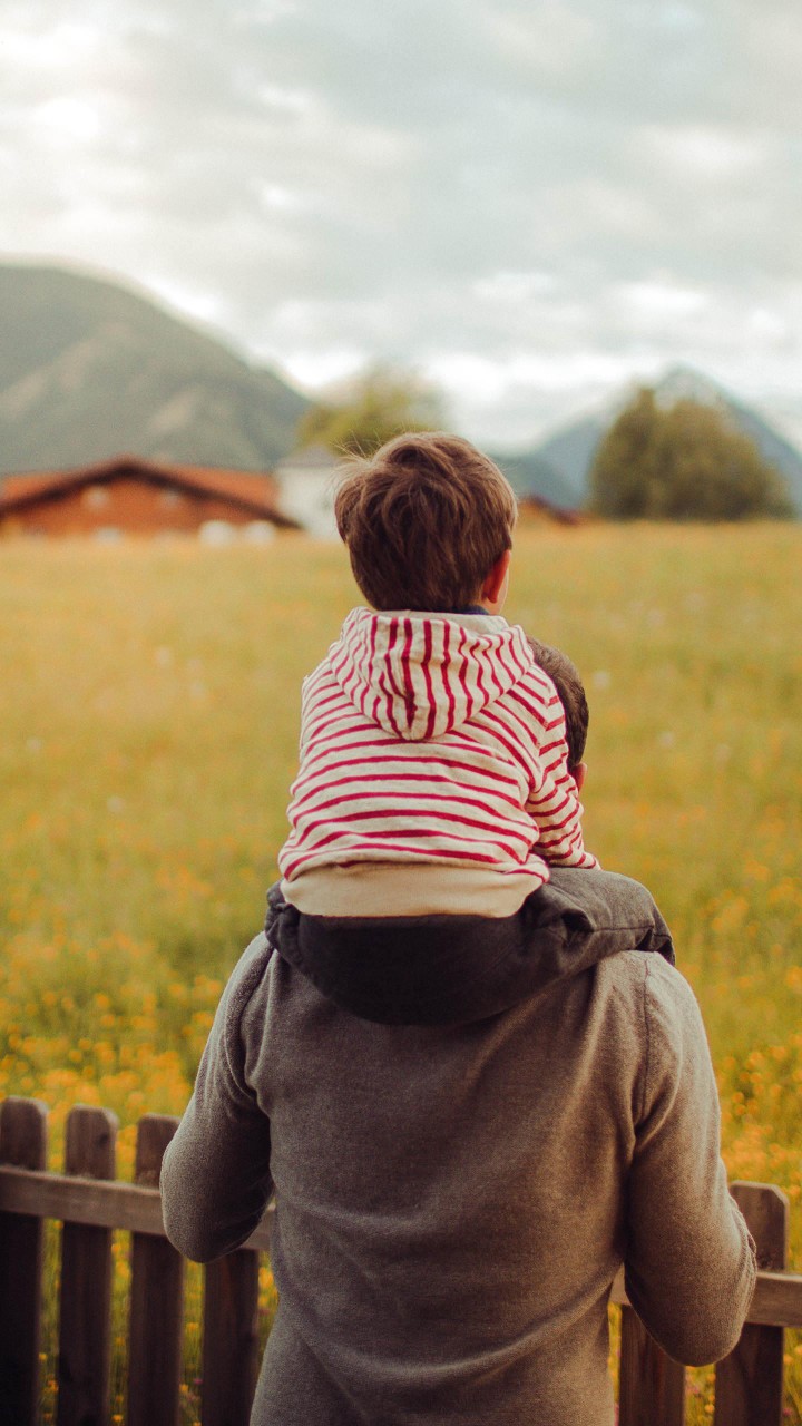 华为锁屏 父亲节 父与子 - 堆糖,美图壁纸兴趣社区