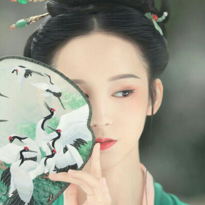 半遮面头像