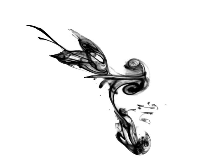 泼墨/水彩墨迹/免扣/透明底板/作图素材/picsart/pixlr/笔刷/古风/黑