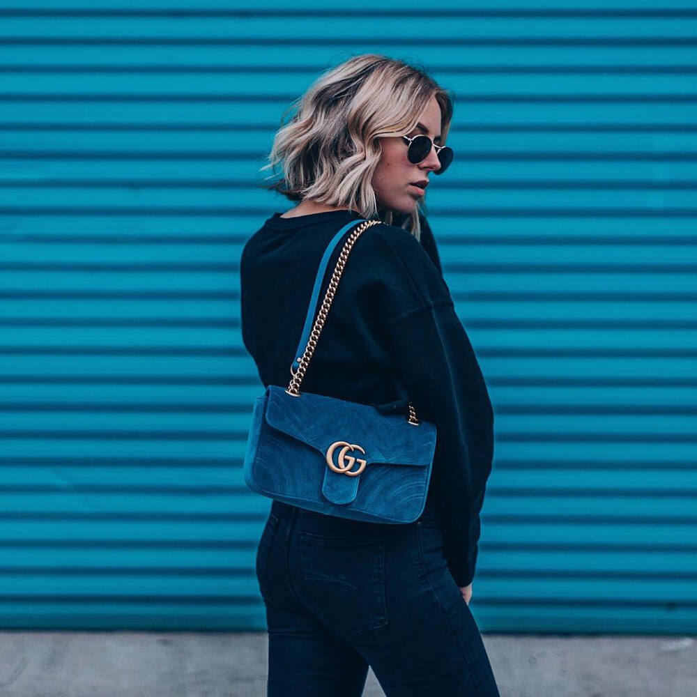 欧美博主lian galliard的穿搭日常 ins搬运