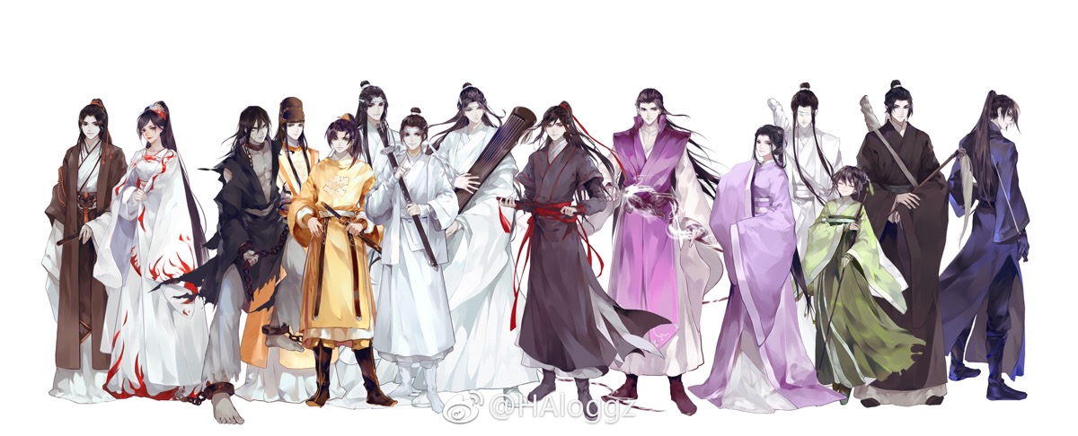 魔道祖师全员关系图图片