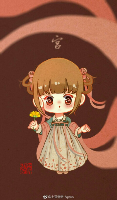 汉服q版