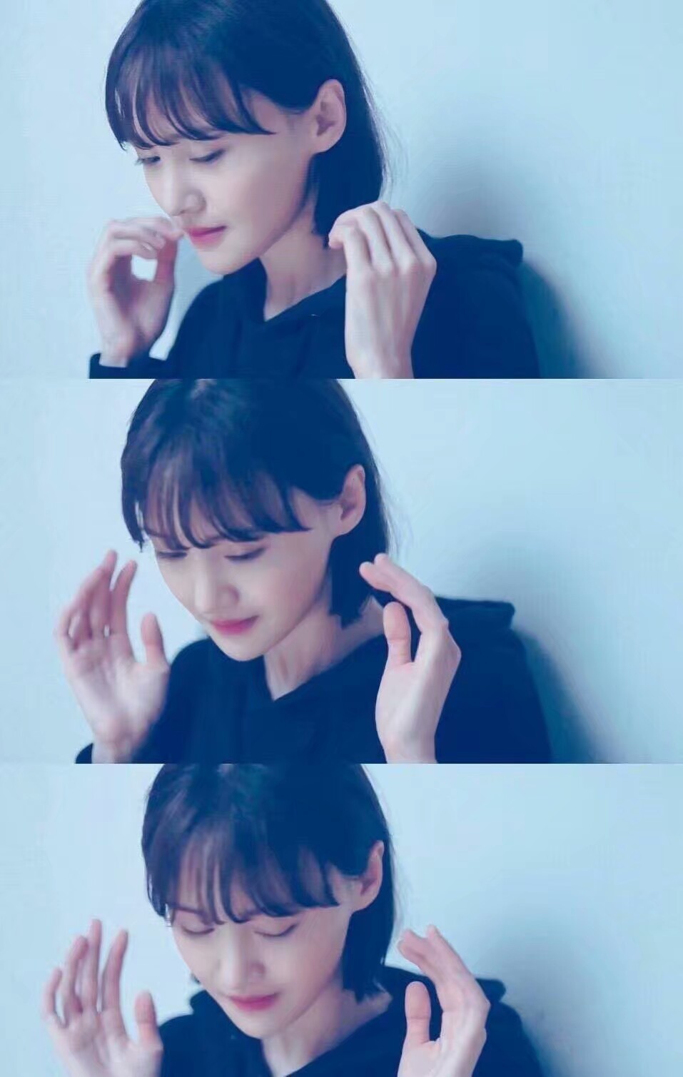 67郑爽 一个剪短发这么好看的女孩子 - 堆糖,美图壁纸兴趣社区