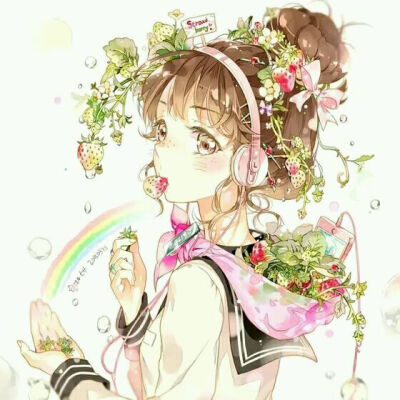 动漫头像 女生头像 ins