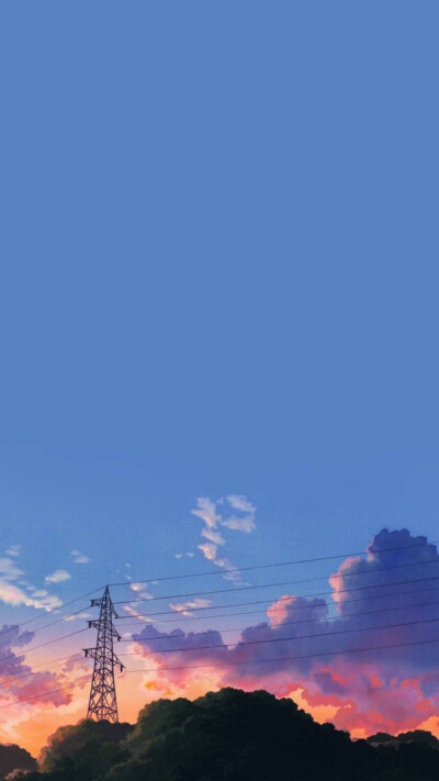 夜色油画棒