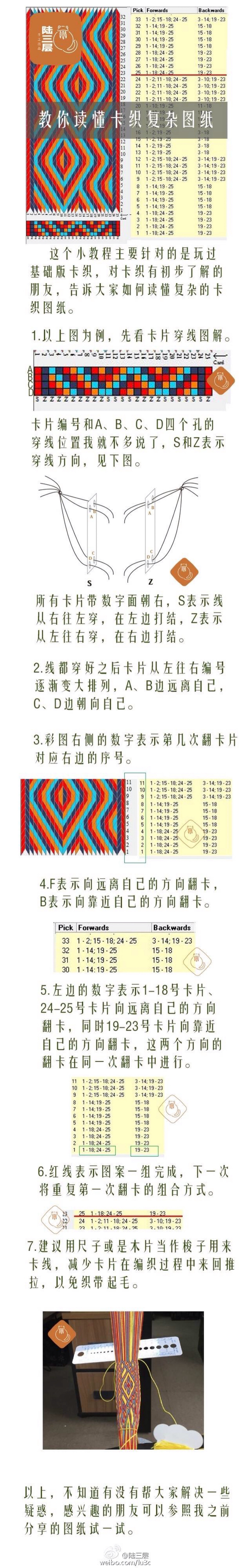 用卡纸编织的手工教程图片