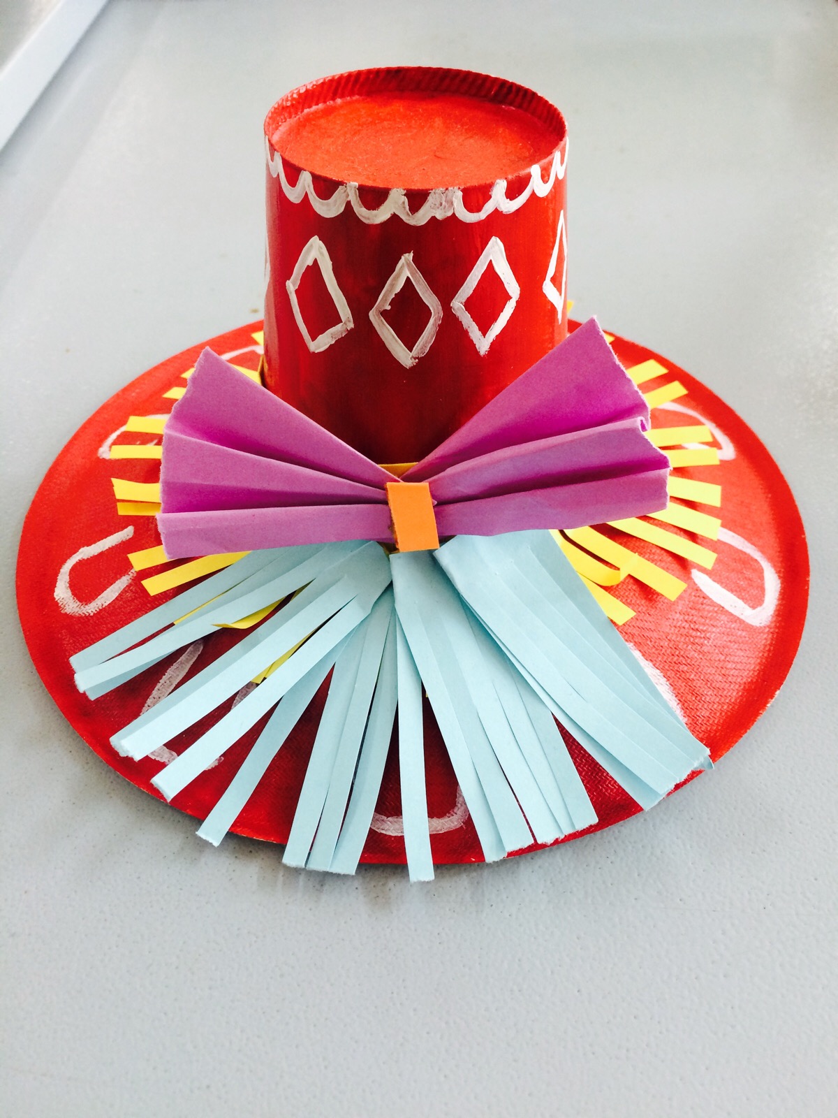 《魔法帽》手工制作:纸杯纸盘组合