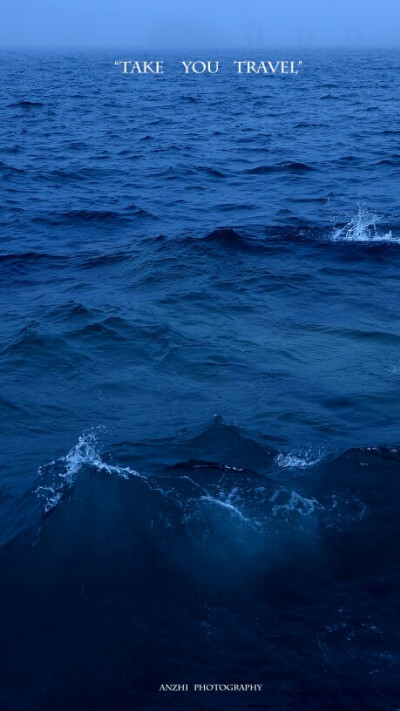 蓝色 海 自然 唯美 壁纸 高清