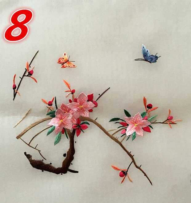 苏绣·桃花
