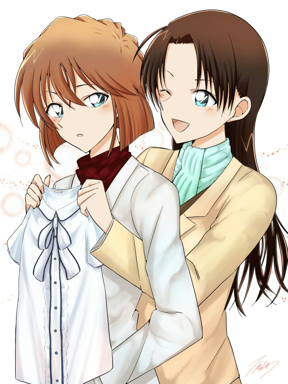 侵删】名探偵コナンまとめ 画师:有里ゆり 宫野志保,宫野明美