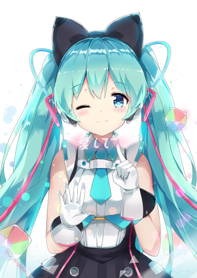 初音未来,v家,动漫美少女,二次元萌妹子,巡音流歌(巡音露卡),洛天依