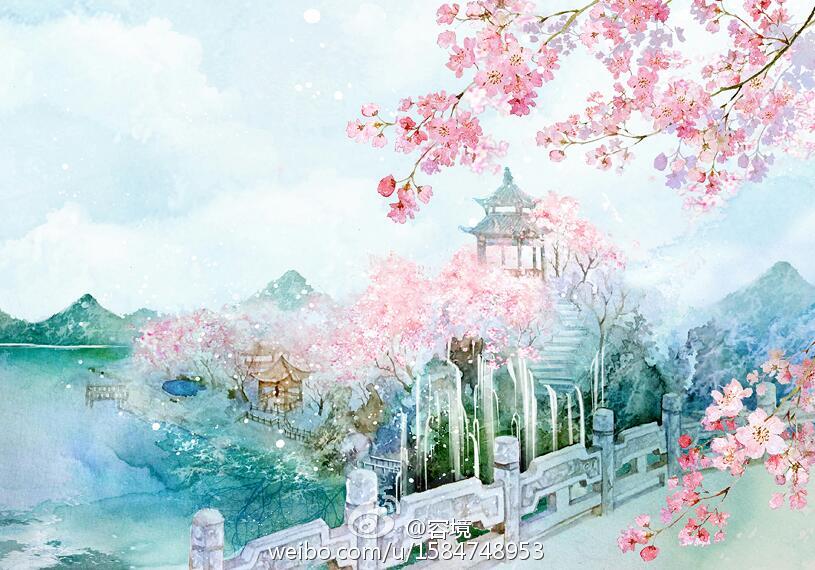 古风封面素材美图