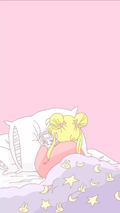 月光少女壁纸