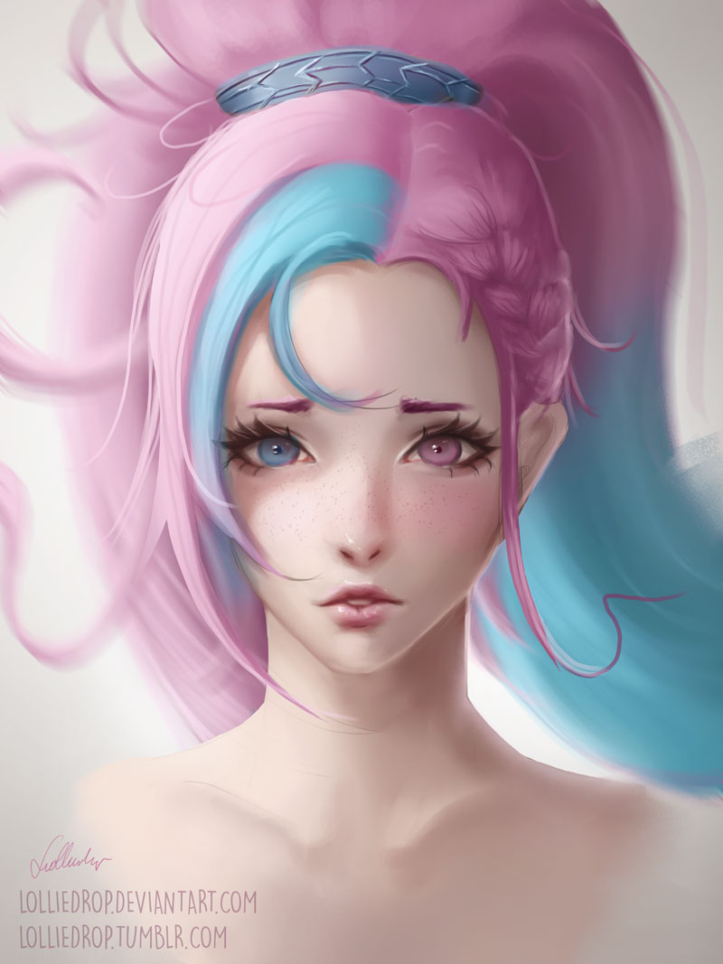 少女异瞳