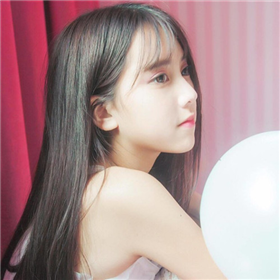 李挽忱女生头像清新侧脸