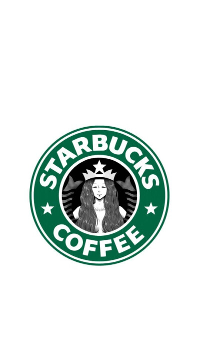 星巴克手机壁纸logo图片