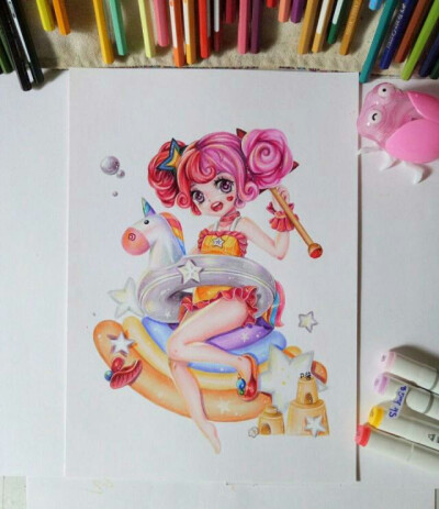 小乔缤纷独角兽@尸酱姐