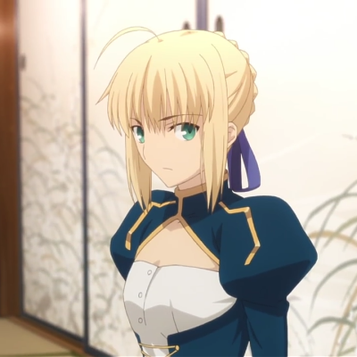 fate saber 自截头像