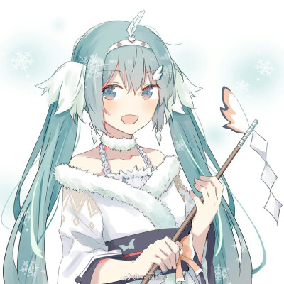 初音未来『雪初音』画师:雨陌