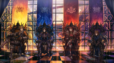 granblue fantasy 碧蓝幻想 亡国の四骑士 绘师:しがらき 本作品pixiv