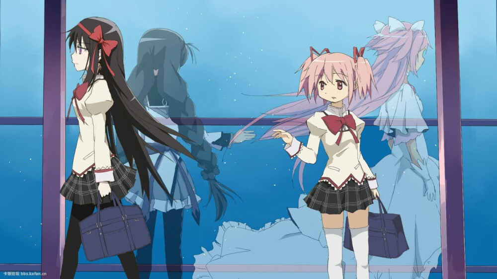 魔法少女小圆晓美焰鹿目圆