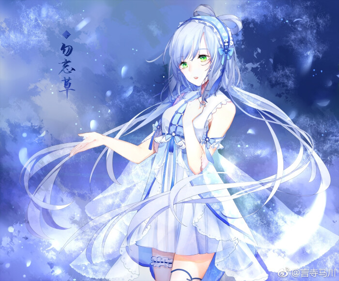 洛天依,中国v家,v家,画师,pixiv,p站,少女,虚拟歌姬,唯美,插画,萌妹