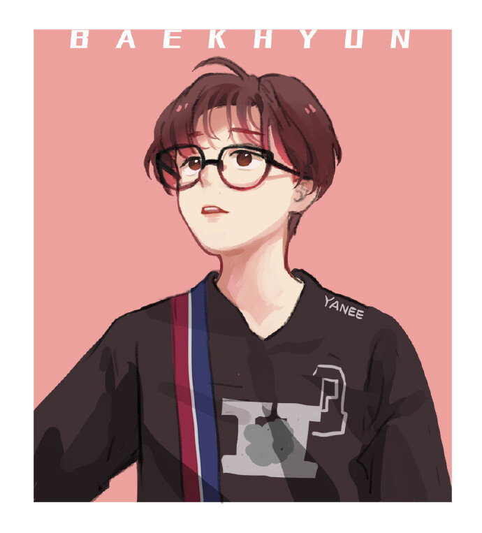 【饭制分享】边伯贤饭绘 fanart 漫画 手绘@yanee_hyun
