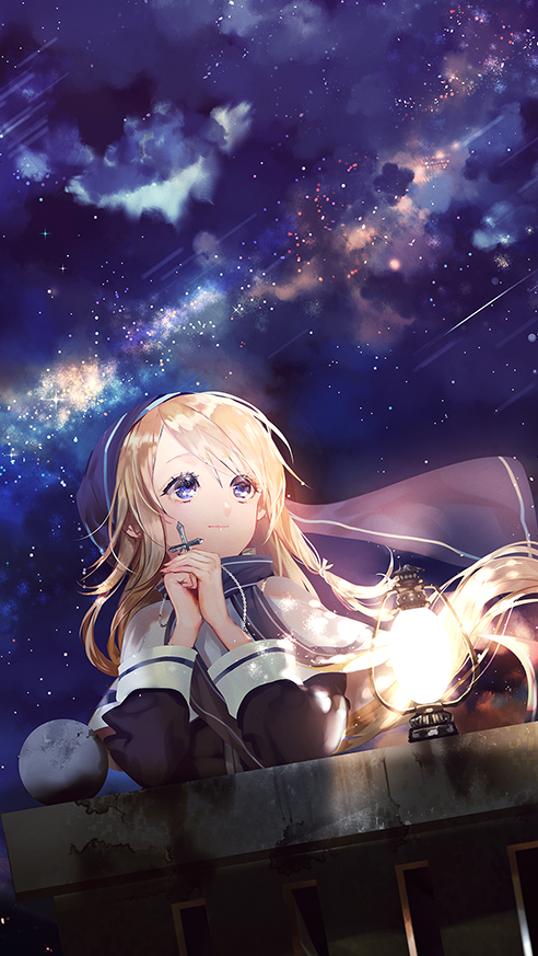 〔漫录〕二次元 动漫 新番 pixiv p站 画师 水彩 绘画 锁屏 壁纸 少女