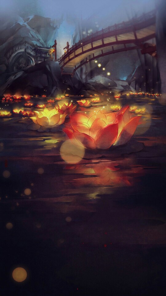 意境,风景,插画,古风