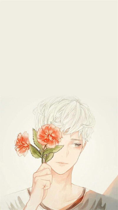 插图手绘水彩画,唯美小清新人物