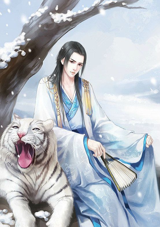 君子温如玉插画师图片