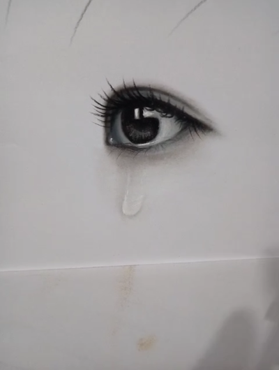 流泪手机壁纸图片