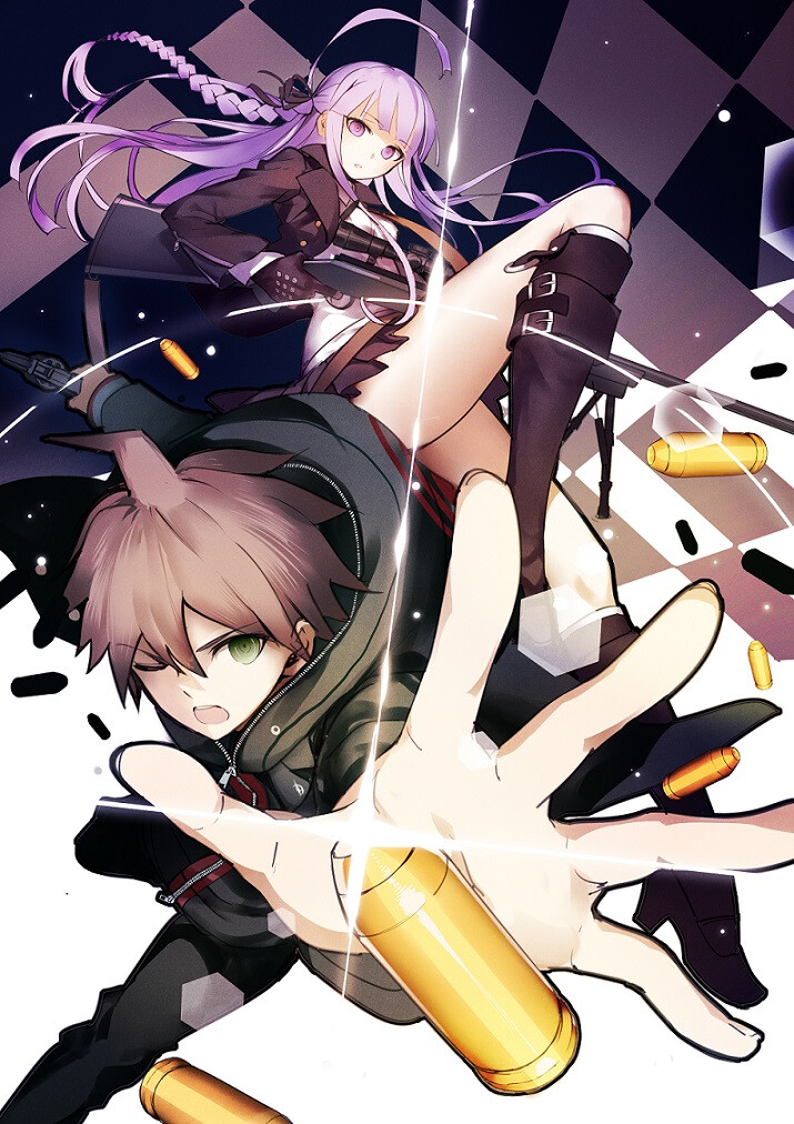 【pixiv】画师:samail 弹丸论破 苗木诚 雾切响子 同人插画 壁纸 二