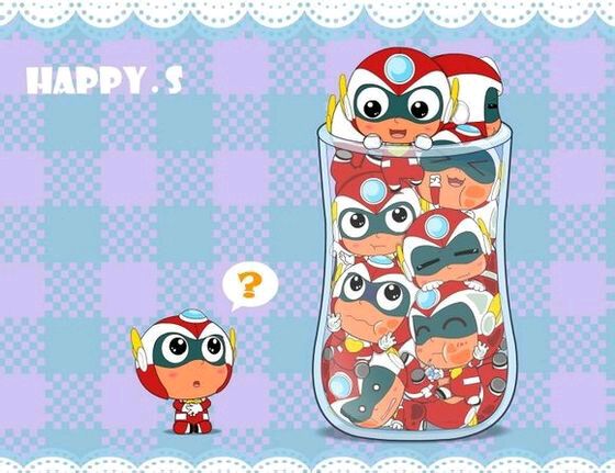 开心超人萌萌哒!