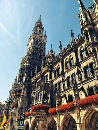 慕尼黑大教堂 marienplatz