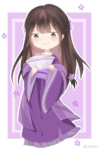 画师@段段巳 魔道祖师 q版 江厌离