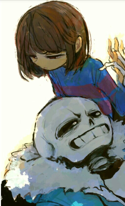 frisk chara sans