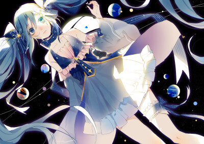 初音未来 雪未来2017 绘师:织布机loom 本作品pixiv id=64213170