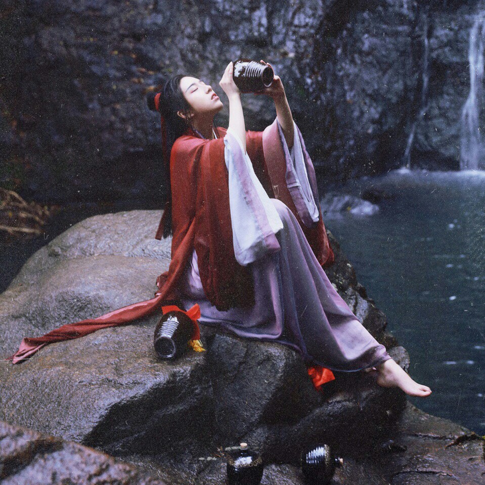 自截,头像,古风真人头像,古风头像,女头,汉服,唯美,小清新,汉服摄影.