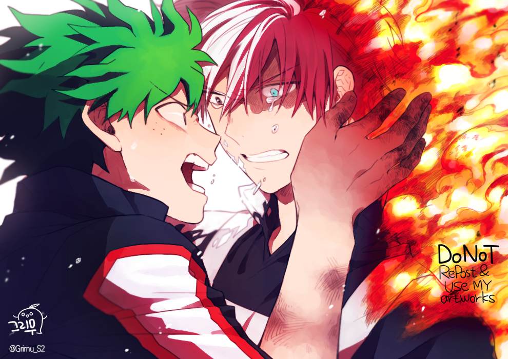 我的英雄学院 轰焦冻 轰总 绿谷出久 轰出