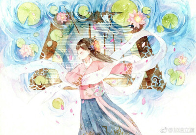 手绘水彩