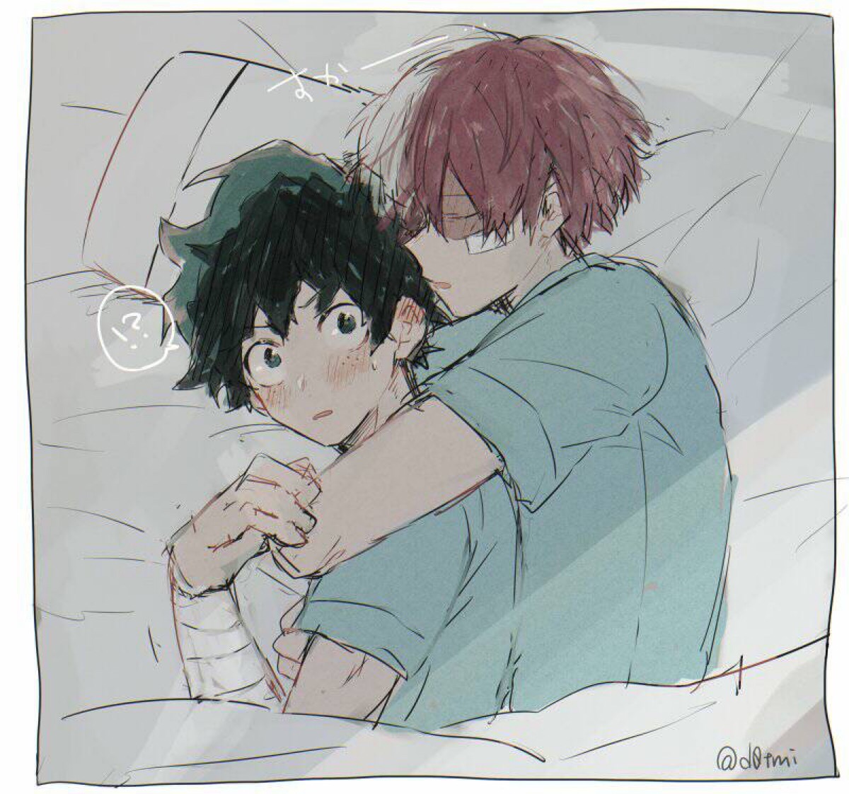 转侵删#图源见图#我的英雄学院 轰出 轰焦冻 绿谷出久