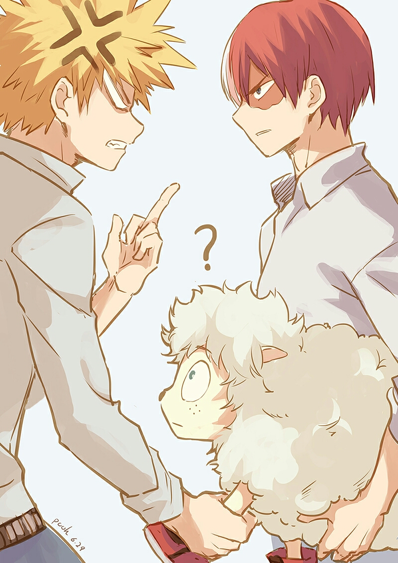 我的英雄学院 轰焦冻 轰总 爆豪胜己 绿谷出久