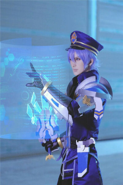 仙子味〕王者荣耀 诸葛亮cos 星际指挥官