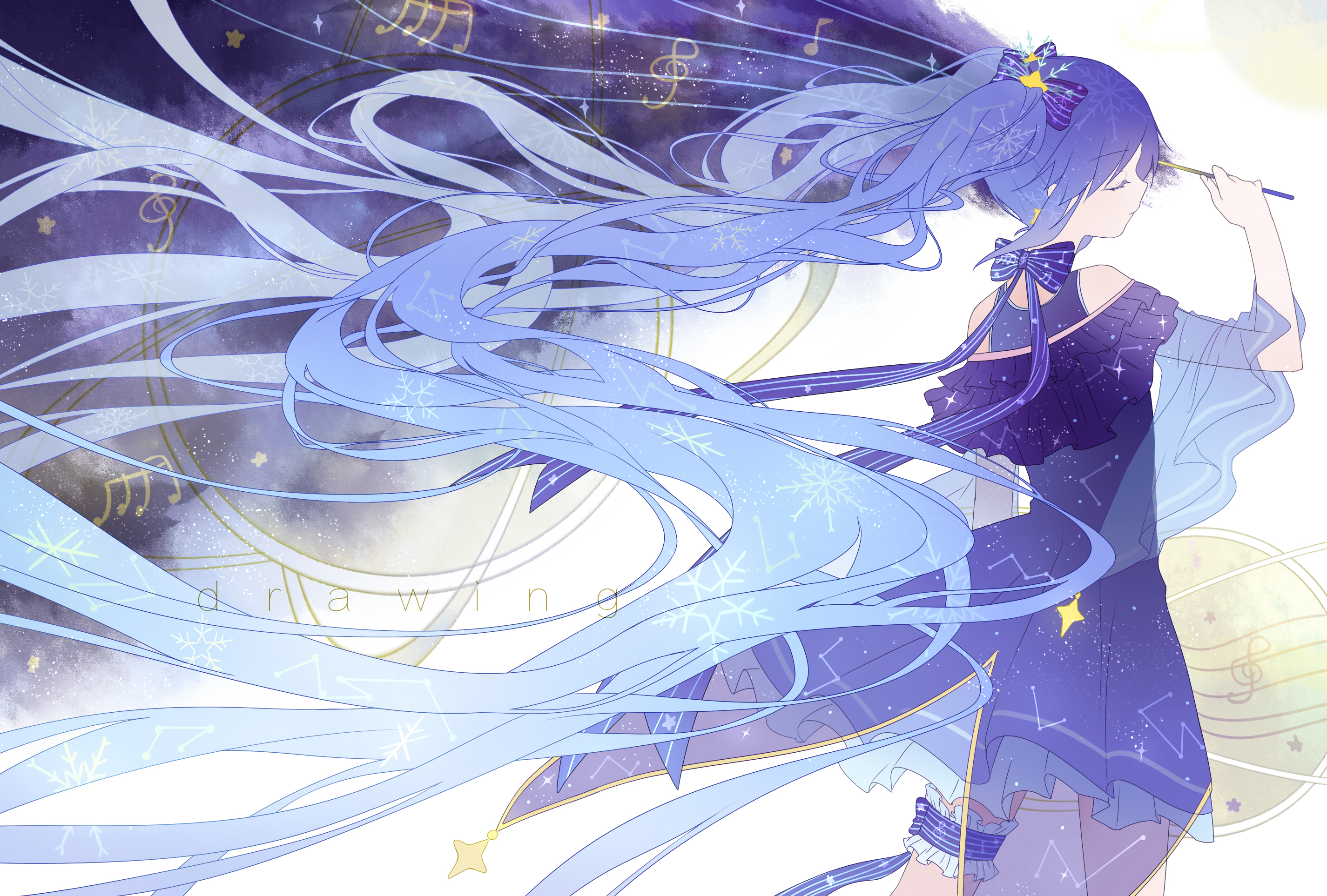 初音未来 绘师:团一 本作品pixiv id=6429… 