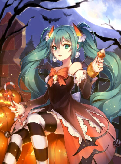 万圣节的初音