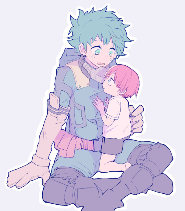 我的英雄学院轰焦冻轰总绿谷出久轰出