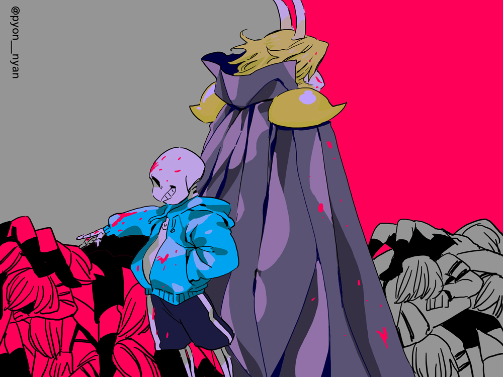 undertale——sans&asgone