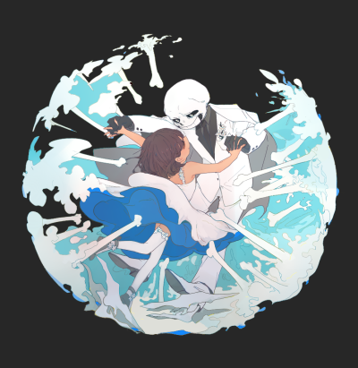 undertale——frisk&sans