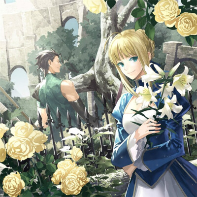 fate lancer saber 枪剑